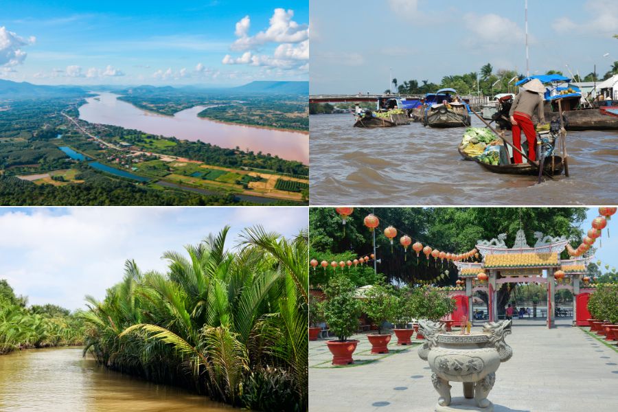 Delta du Mékong au Vietnam - Une symphonie entre l’homme et la nature