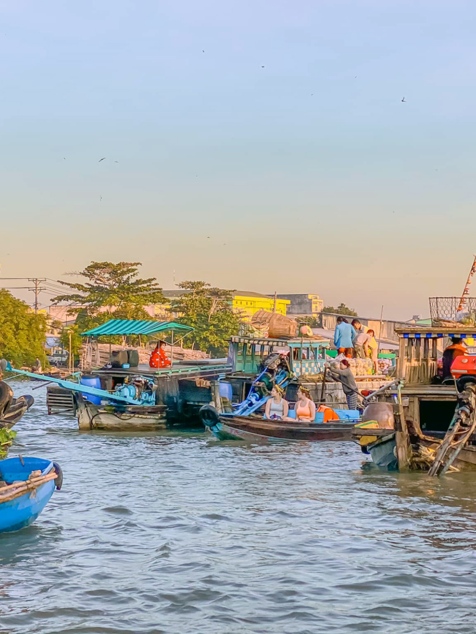 Marché flottant de Cai Rang